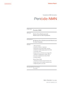 Pentide-NMN, an NMN derivative with improved permeability and stability.