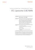 High-performance permeable cosmetic material combining exosomes and NMN.