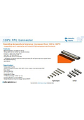 150℃ high-temperature compatible FPC connector