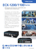 1 PCI/PCIe expansion OK with M12 connector equipped, industrial PC compatible with the latest 8th generation CPU - ECX-1400 series