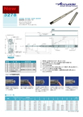 【新製品】スライドレール　3278　プッシュオープンタイプ