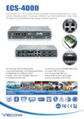 The world's first slim fanless PC equipped with the 5th generation Intel Core i7 processor (Broadwell-U) - ECS-4000 series.