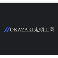 OKAZAKI 鬼頭工業・鉄の便利屋ロゴ
