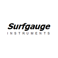 Surfgauge INSTRUMENTS(表面測器製作所)ロゴ