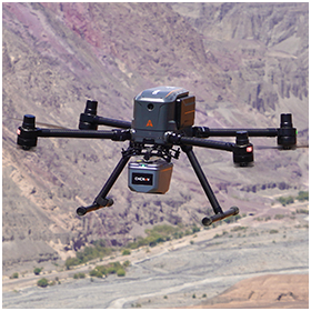 UAV測量LiDAR「AA9 + X500」