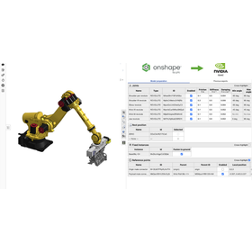 PTC、NVIDIAと協業し、OnshapeとNVIDIA Isaac Simの接続により 設計とロボティクスシミュレーションを統合