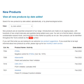 新製品紹介サイト