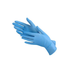 Nitrile gloves (blue)