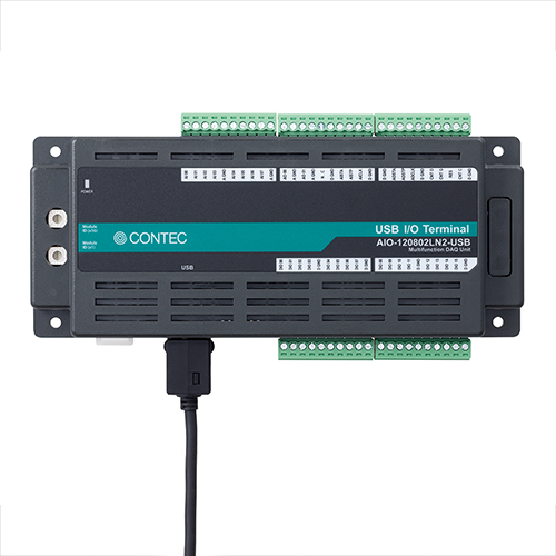 アナログ入出力 USB I/Oユニット 8chモデル AIO-120802LN2-USBを新発売 | コンテック - Powered by ...