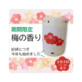 梅の香り(森のカプセル)イメージ