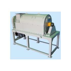 This is an image of a label peeling machine for PET bottles.