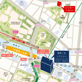 ソラシティ地図