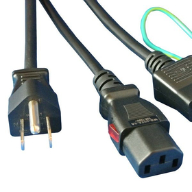 Anti-disconnection power cable / AC cord