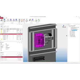 ECAD DCXとの連携も簡単です。部品の選択ミスもなく盤のレイアウト検討ができます。