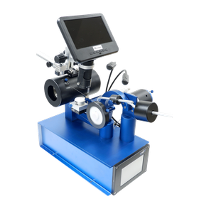 Preprocessing technology supporting sample analysis - High-precision small diamond wire saw, fine load adjustment type (LUKUON-H)