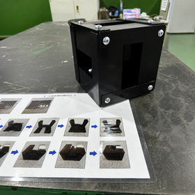 Assembly of a cube