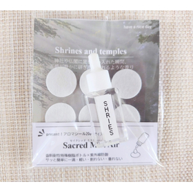 Purifying fragrance 4.5ml, a scent inspired by shrines and temples.