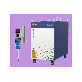 Appearance of the campaign-targeted fiber laser and wobble head.