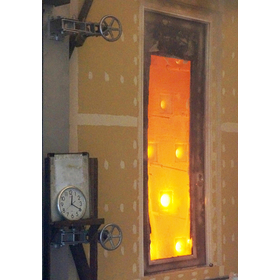 耐火試験の様子