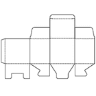 中間単位箱として使用される事の多い箱です。組立てが容易で、ローコストな箱です。

構造・形状
箱の側面を糊付けにて接着し、天面は差込み式 ・底面は組み込み式の構造です。皆様にて底面を組み立てていただき、内容商品の詰め作業後に天面を差込んでいただくタイプの箱です。

主な用途
内容物が若干重めの物用箱として広く用いられています。