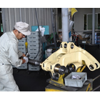 Due to improvement activities aimed at reducing man-hours, we are performing press-fitting using hydraulic cylinders. This has enabled a reduction in personnel and a shortening of man-hours, allowing for a significant increase in shipment quantities.