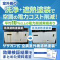 【食品工場の省エネ事例】空調室外機の洗浄遮熱塗装