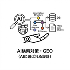 A. AI検索対策・GEO（AIに選ばれる設計）