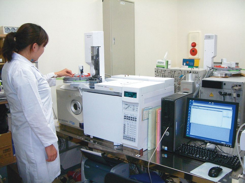 シックハウス測定