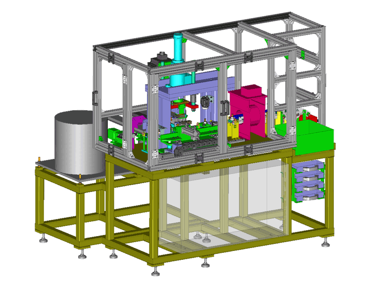 設計事例『サーボ圧入機（四輪部品）』