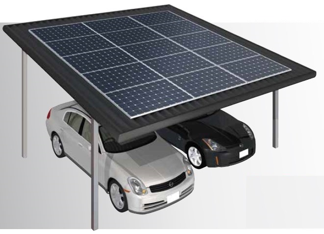 カーポート『ヘリオスポート・スタンダード基本モデル』