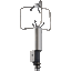 Three-component ultrasonic wind speed meter