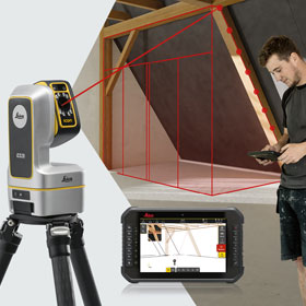 FIRCE、ICON50㎜ 3D測定・レーザー墨出し Leica iCS20 / iCS50 ムーヴ | イプロスものづくり