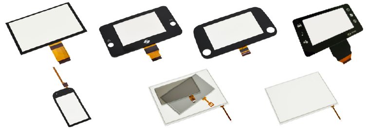 静電容量式タッチパネル/抵抗膜式タッチパネル