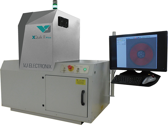 Ｘ線検査方式リール部品カウンター XQuik II Plus