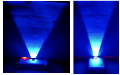 深紫外線UVC-LED空間殺菌装置(モバイルバッテリータイプ)