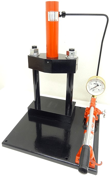 小型粉末成形プレス機(ラボプレス）