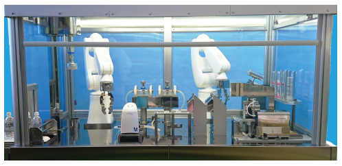 微生物限度試験ロボットセル