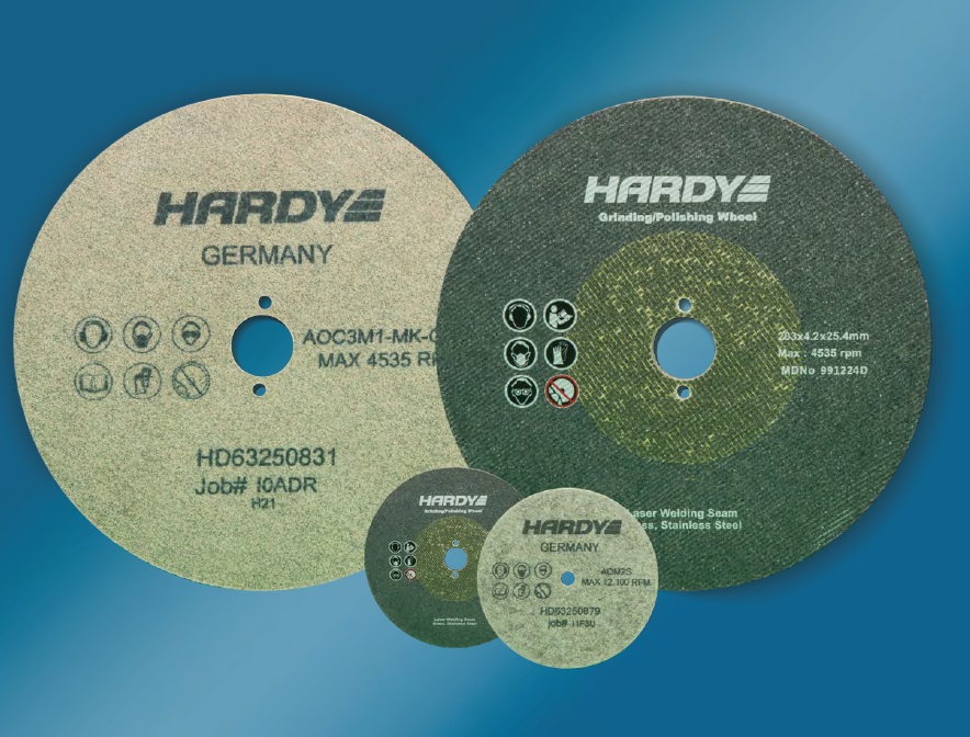 レーザー溶接研磨専用綿繊維ディスク【HFWシリーズ】