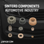 High-performance sintered parts for the automotive sector