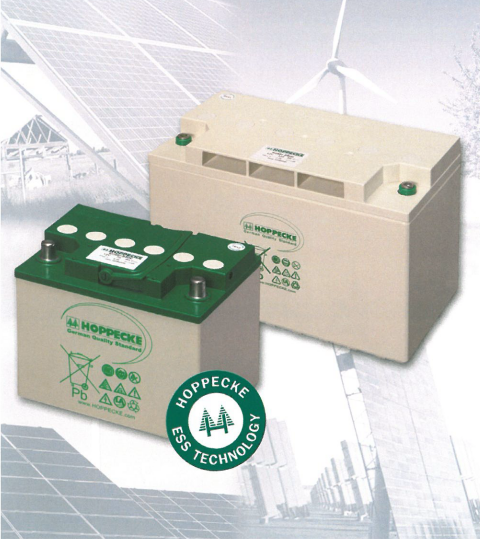制御弁式鉛蓄電池「HOPPECKE solar.bloc」
