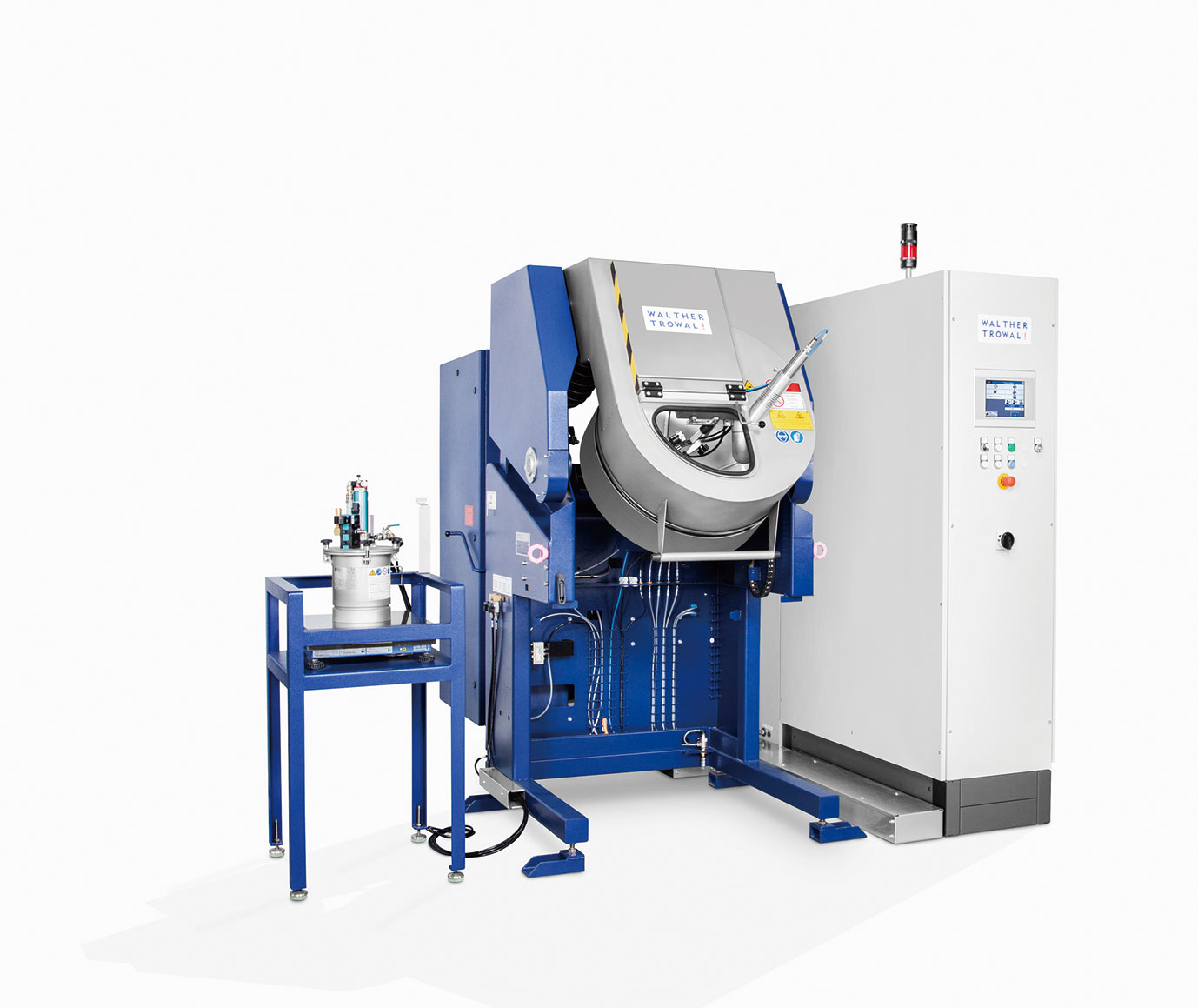 ワルサートローバル　回転スプレー式密閉コーティング装置