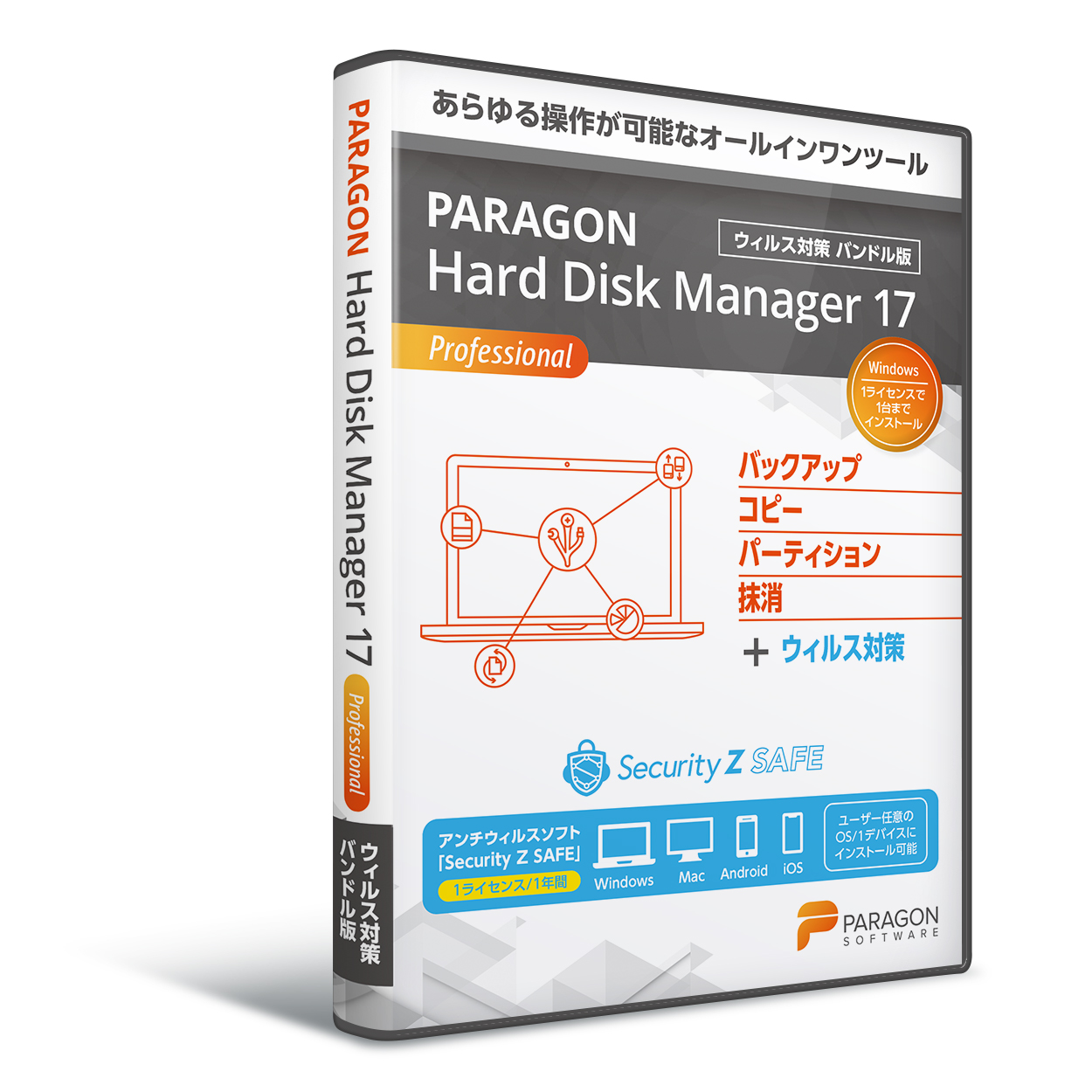 PHDM17 Pro Security Z SAFE バンドル