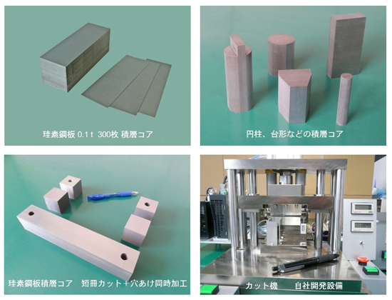 リアクトル用積層ブロック