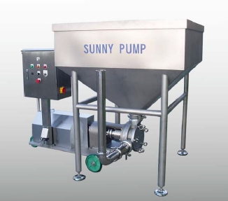 移送ポンプ『SPS-200V 900Lホッパー』