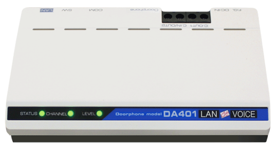 インターホン接続モデル『DA401/DA401-SIP』