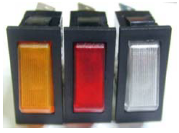 照光式単極ロッカースイッチ『C5508AA』