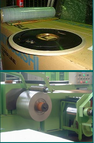 紙管塩ビ管用巻取盤