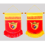 Pennant flags, event support banners, sports viewing banners
