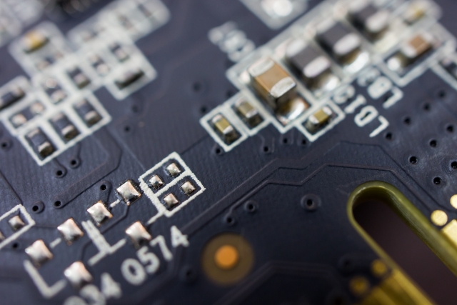 電子基板の断面分析