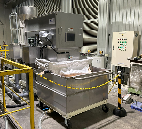 塗料カス自動回収装置『かいしゅう丸W30型』